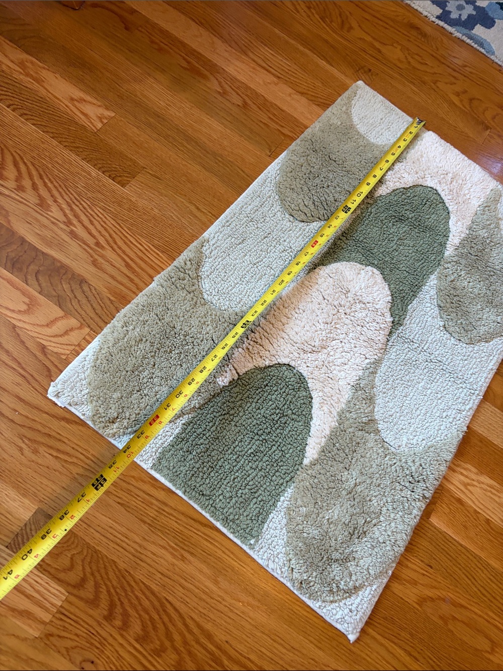 Anthropologie Tufted Edith Bath Mat NWT FLAW - Picture 4 of 8